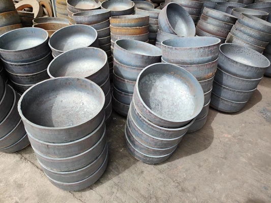 WPHY60 WPHY52 Steel Pipe Caps Welded DIN28011 Elliptical Dished