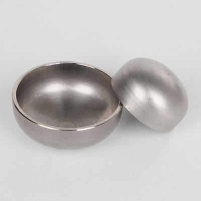 Seamless DIN JIS Stainless Steel Pipe Cap SCH10 SCH40 SCH60