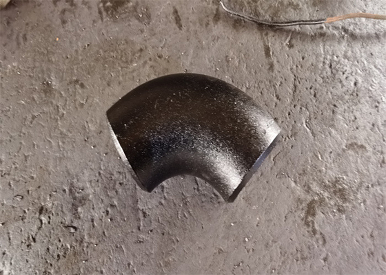 45 Degree Butt Weld Pipe Fittings Zinc Plated Seamless Pipe Elbow