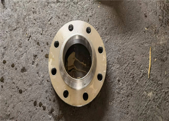 PED API 16mn Forged Butt Weld Flange ASTM 10mm 100mm Round