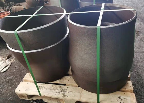 ASTM A234 WPB Carbon Steel Pipe Reducer Eccentric Black Painting