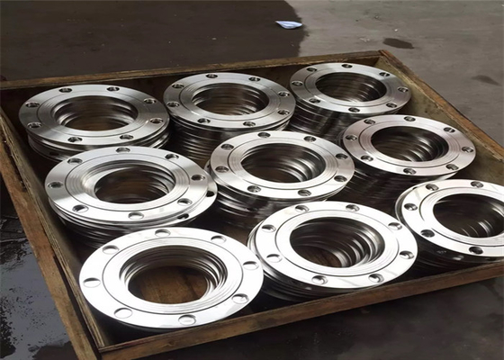 ANSI A105 Carbon Steel Flange DN10 Slip On Plate Flat Face Zinc Coated