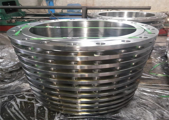 ANSI A105 Carbon Steel Flange DN10 Slip On Plate Flat Face Zinc Coated