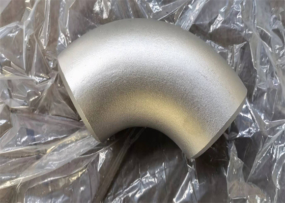 48&quot; Stainless Steel Elbow 90D LR GOST SS321 Butt Welding Mirror Polished