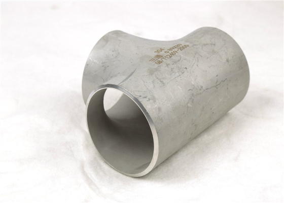 SCH80S Stainless Steel Pipe Tee Fittings SS321 A403 WP304 Stainless Steel Equal Tee