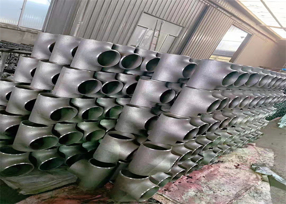 Asme B16.9 Sch40 Carbon Steel Straight Tee Astm A 234 Wpb Butt Weld
