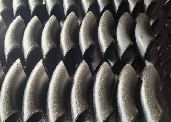 High Pressure Elbow A234 Carbon Steel Connector Round Head For Pipeline System