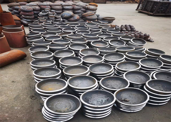 A420 WPL6 Carbon Steel Pipe Cap SCH80 Black Gray A234 WP12 Wear Resisting