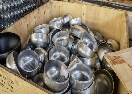 Pressure Vessel Carbon Steel Pipe Cap 48&quot; Welded