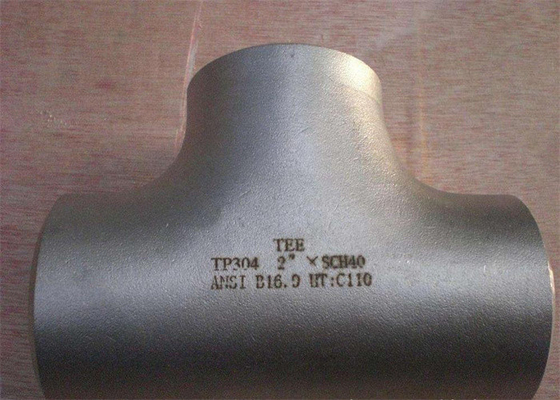 STD TP316L Forged Stainless Steel Tee pipe fitting 3 Way DN15-DN1200