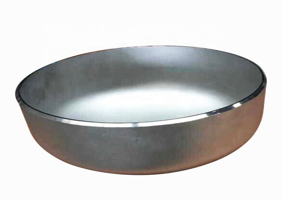 SCH30 SCH40 Stainless Steel Pipe Cap Sandblasting 4 Inch ANSI