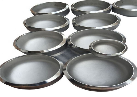 SCH30 SCH40 Stainless Steel Pipe Cap Sandblasting 4 Inch ANSI