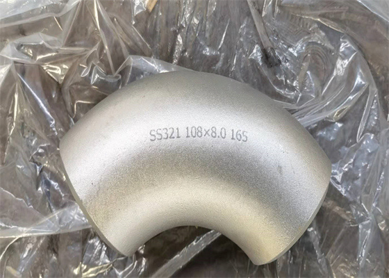 Asme Ansi Polished 2 Inch Stainless Steel Elbow Pipe Fitting 90 Degree 45 Degree