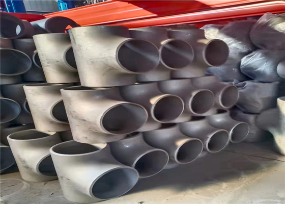 Cold Pressing Welded Pipe Fittings Q195 Q345 Transparent Oil Surface