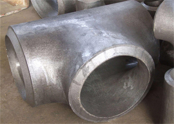 Straight Reducing ASME B16.9 Tee Hot Galvanized A234 WPC 2 Inch
