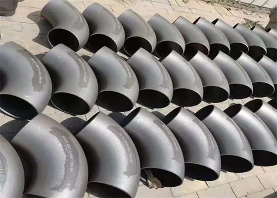 STD 90 Degree Welded Pipe Fittings MS Long Radius Elbow 1.5D