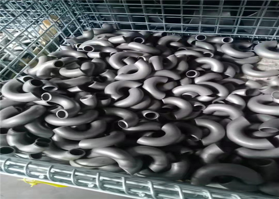 Gas Petroleum 180 Degree Pipe Bend 2d 3d 5d 45mm 80mm Varnish Coating