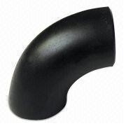 Casting 24 Inch Schedule 40 Pipe Bends 90 Degree Black Painting