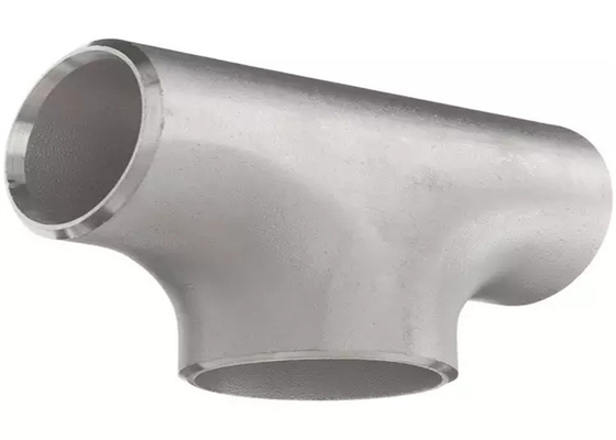SS304 SS321 SS316l Stainless Steel Tee Connector PED API 5 Inch 8 Inch DN15～DN600