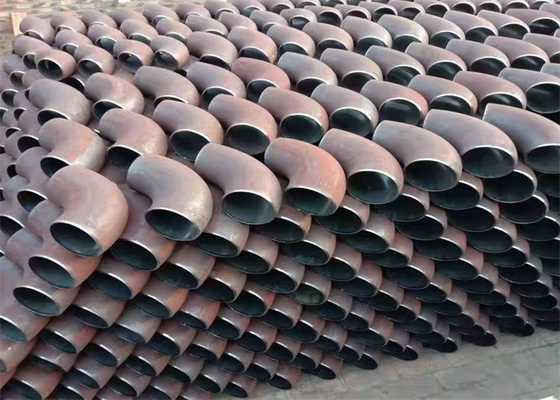 P265GH Seamless Pipe Fittings EN10253-2 4 Inch 90 Degree Elbow 1 Inch